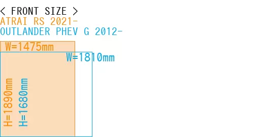 #ATRAI RS 2021- + OUTLANDER PHEV G 2012-